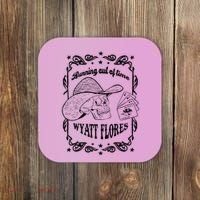 Skull Running Out Of Time Wyatt Flores Coaster thumb 0