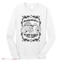 Skull Running Out Of Time Wyatt Flores Long Sleeve Shirt thumb 0