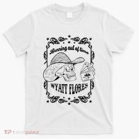 Skull Running Out Of Time Wyatt Flores T-Shirt thumb 0