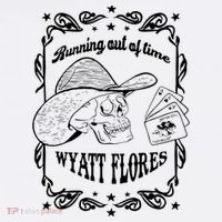 Skull Running Out Of Time Wyatt Flores T-Shirt thumb 7