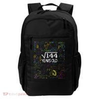Square Root Of 144 12th Birthday Funny 12 Year Old Nerd Math Backpack thumb 0