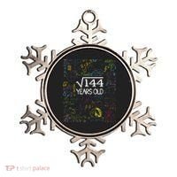 Square Root Of 144 12th Birthday Funny 12 Year Old Nerd Math Ornament thumb 0