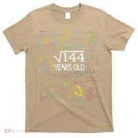 Square Root Of 144 12th Birthday Funny 12 Year Old Nerd Math T-Shirt thumb 0