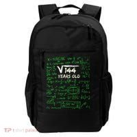 Square Root Of 144 12th Birthday 12 Years Old Gift Backpack thumb 0