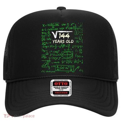 Square Root Of 144 12th Birthday 12 Years Old Gift Hat