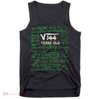 Square Root Of 144 12th Birthday 12 Years Old Gift Tank Top thumb 0