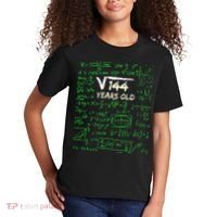 Square Root Of 144 12th Birthday 12 Years Old Gift Kids T-Shirt thumb 2