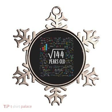 Square Root Of 144 12th Birthday 12 Year Old Gifts Math Bday Ornament
