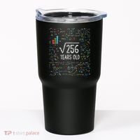 Square Root Of 256 16th Birthday 16 Year Old Gifts Math Bday Tumbler thumb 0