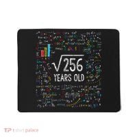 Square Root Of 256 16th Birthday 16 Year Old Gifts Math Bday Mousepad thumb 0