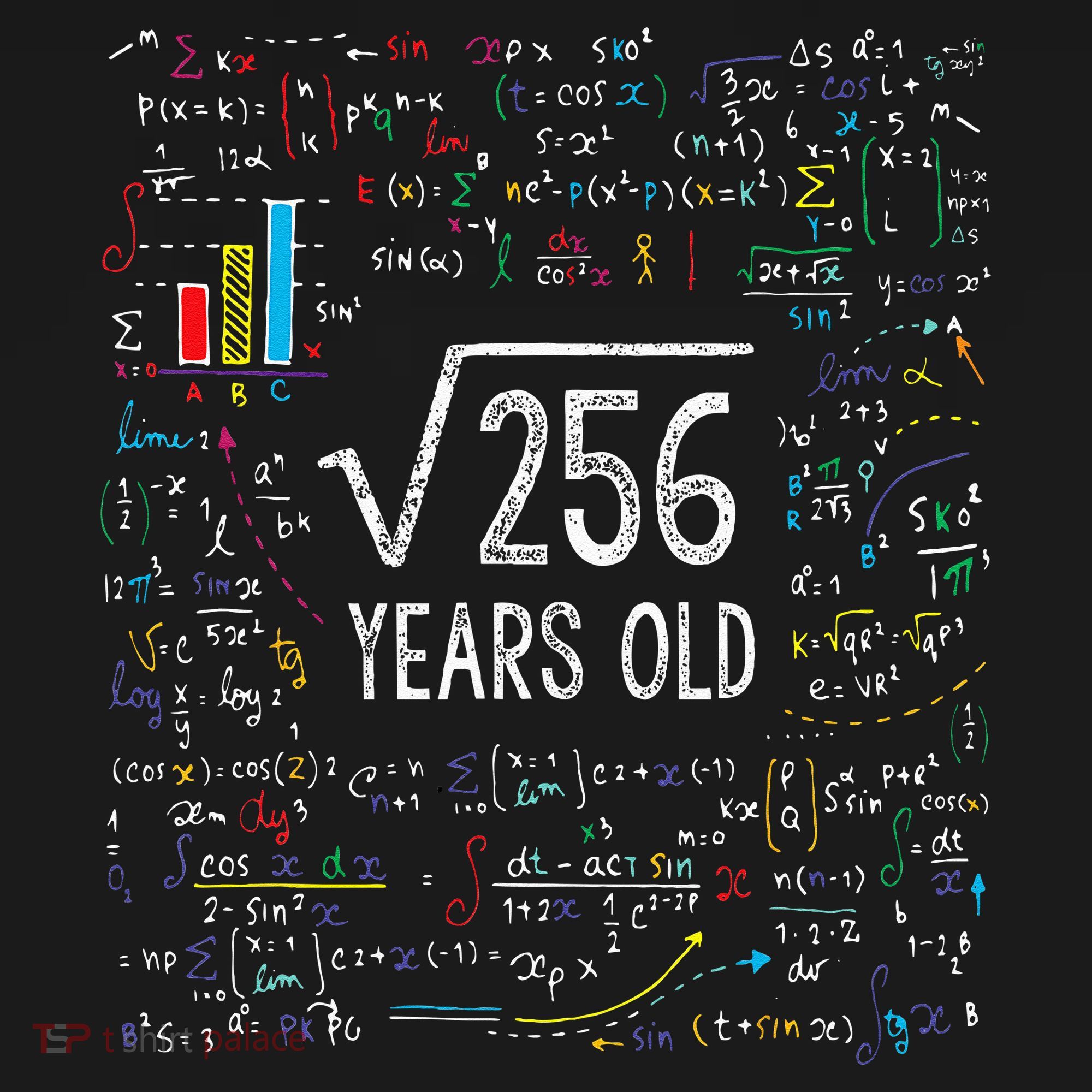 Square Root Of 256 16th Birthday 16 Year Old Gifts Math Bday Women's Tank Top