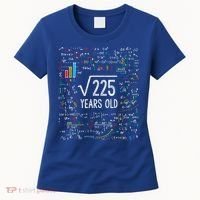 Square Root Of 225 15th Birthday Gift 15 Year Old Gifts Math Bday Gift Women's T-Shirt thumb 0