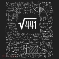 Square Root Of 441 Birthday Gift 21 Year Old Math Beanie thumb 2