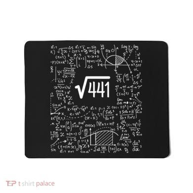 Square Root Of 441 Birthday Gift 21 Year Old Math Mousepad
