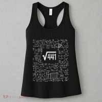 Square Root Of 441 Birthday Gift 21 Year Old Math Women's Tank Top thumb 3