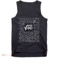 Square Root Of 441 Birthday Gift 21 Year Old Math Tank Top thumb 0