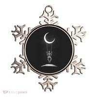 Skeleton Rock On Moon Spooky Halloween Rock Band Concerts Ornament thumb 0