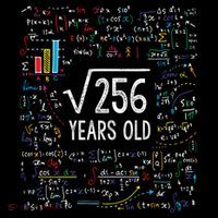 Square Root Of 256 16th Birthday Funny Gift 16 Year Old Gifts Math Bday Coffee Mug thumb 5