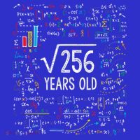Square Root Of 256 16th Birthday Funny Gift 16 Year Old Gifts Math Bday Women's Long Sleeve Shirt thumb 2