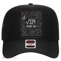 Square Root Of 324 18th Birthday 18 Year Old Funny Gift Math Bday Cute Gift Hat thumb 0