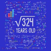 Square Root Of 324 18th Birthday 18 Year Old Funny Gift Math Bday Cute Gift Women's Tank Top thumb 5