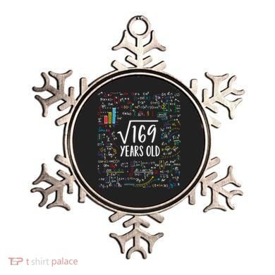 Square Root Of 169 13th Birthday Gift 13 Year Old Gifts Math Bday Gift Ornament