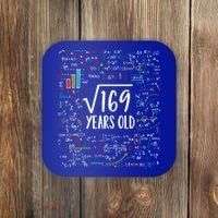 Square Root Of 169 13th Birthday Gift 13 Year Old Gifts Math Bday Gift Coaster thumb 0