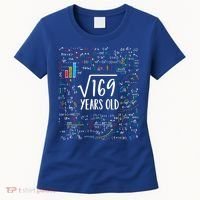 Square Root Of 169 13th Birthday Gift 13 Year Old Gifts Math Bday Gift Women's T-Shirt thumb 0