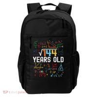 Square Root Of 144 12th Birthday 12 Years Old Birthday Backpack thumb 0