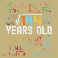 Square Root Of 144 12th Birthday 12 Years Old Birthday Hoodie thumb 2