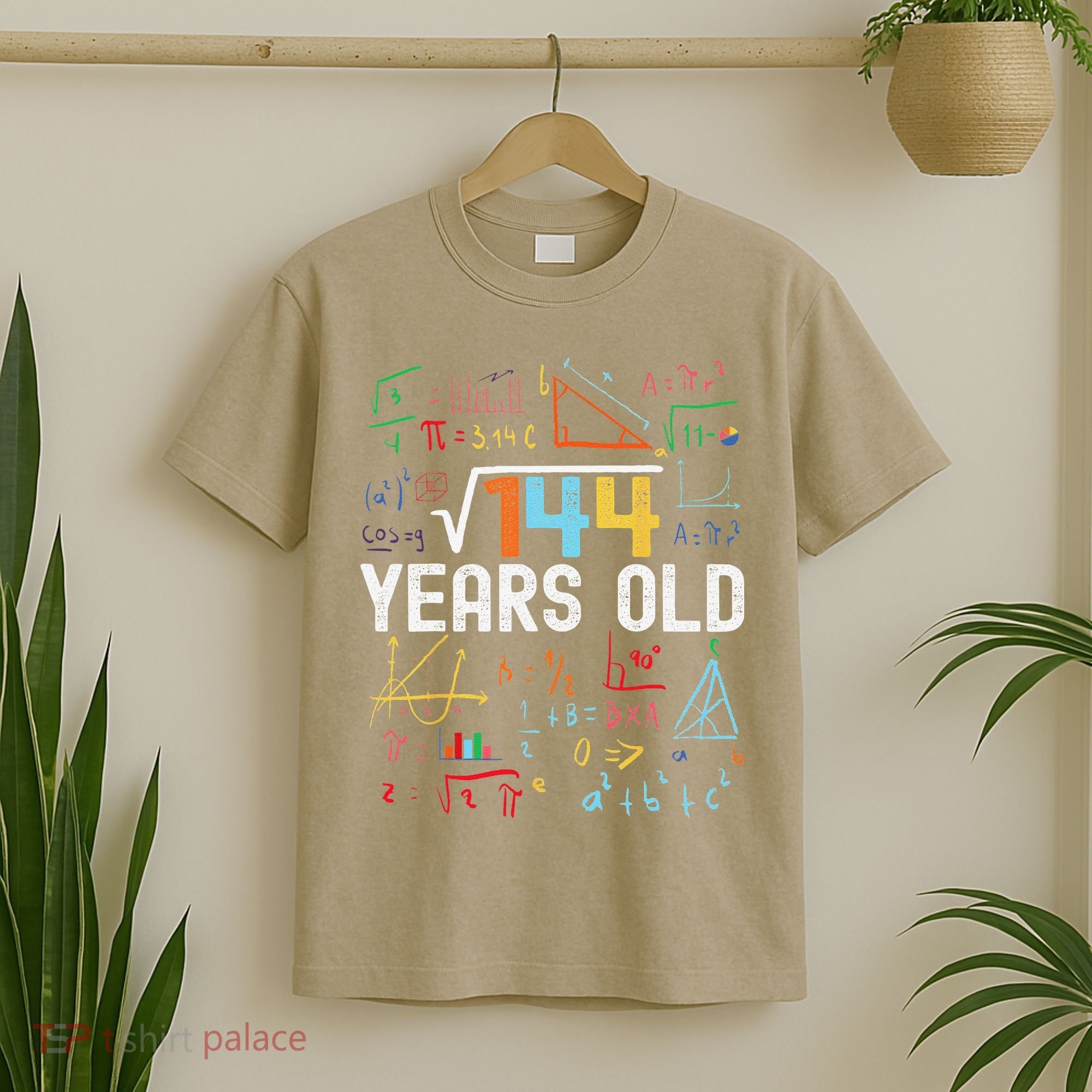 Square Root Of 144 12th Birthday 12 Years Old Birthday T-Shirt