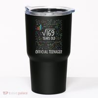Square Root Of 169 13 Years Old Nager Birthday Tumbler thumb 0