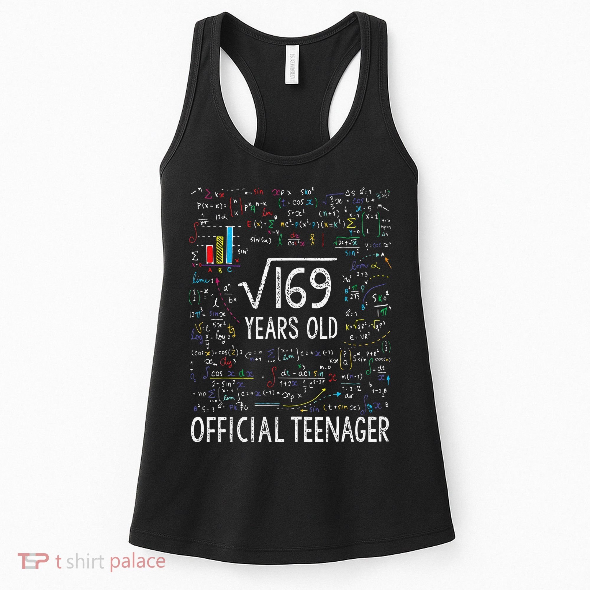 Square Root Of 169 13 Years Old Nager Birthday Women's Tank Top