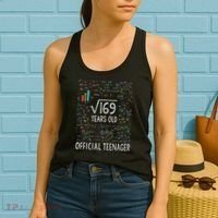Square Root Of 169 13 Years Old Nager Birthday Women's Tank Top thumb 2