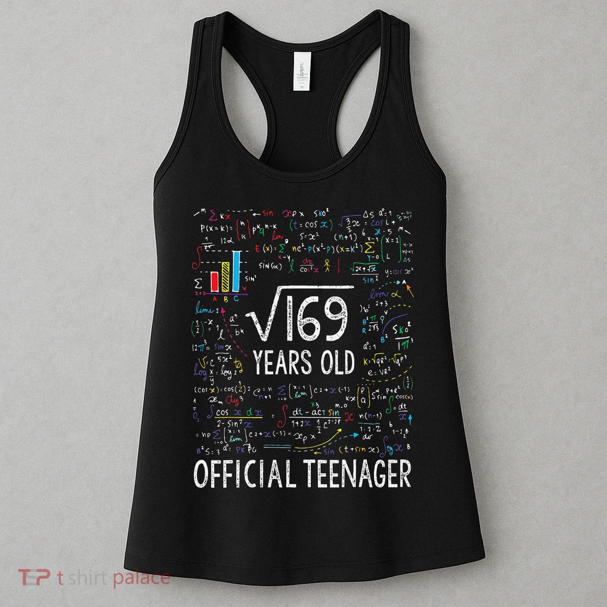 Square Root Of 169 13 Years Old Nager Birthday Women's Tank Top