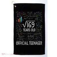Square Root Of 169 13 Years Old Nager Birthday Golf Towel thumb 0