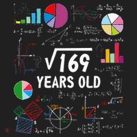 Square Root Of 169 13th Birthday 13 Year Old Math Nerd Beanie thumb 2