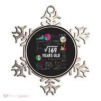 Square Root Of 169 13th Birthday 13 Year Old Math Nerd Ornament thumb 0