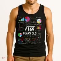 Square Root Of 169 13th Birthday 13 Year Old Math Nerd Tank Top thumb 3