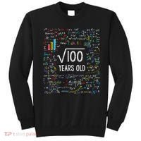 Square Root Of 100 10th Birthday 10 Year Old Gifts Math Bday Sweatshirt thumb 0