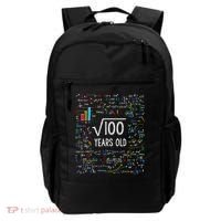 Square Root Of 100 10th Birthday 10 Year Old Gifts Math Bday Backpack thumb 0