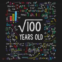 Square Root Of 100 10th Birthday 10 Year Old Gifts Math Bday Women's Hoodie thumb 2
