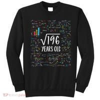 Square Root Of 196 14th Birthday 14 Year Old Gifts Math Bday Sweatshirt thumb 0
