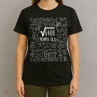 Square Root of 6400: 80 Years Old - 80th Birthday T-Shirt thumb 4