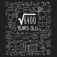 Square Root of 6400: 80 Years Old - 80th Birthday Beanie thumb 2