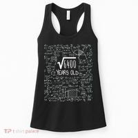 Square Root of 6400: 80 Years Old - 80th Birthday Women's Tank Top thumb 0
