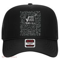 Square Root of 6400: 80 Years Old - 80th Birthday Hat thumb 0