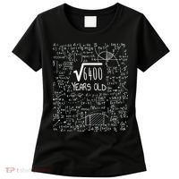 Square Root of 6400: 80 Years Old - 80th Birthday Women's T-Shirt thumb 0