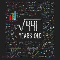 Square Root Of 441 21st Birthday 21 Year Old Gifts Math Bday Women's Sweatshirt thumb 2