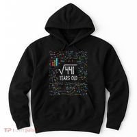 Square Root Of 441 21st Birthday 21 Year Old Gifts Math Bday Hoodie thumb 0